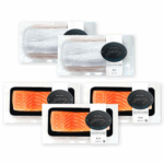 Fresh Premium Gourmet Sea-Food Gift Combo ( Kosher Chilean Sea Bass and Salmon Fillets)