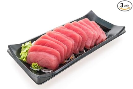 Premium Yellowfin Tuna Steaks, Individually Vacuum Packed, Ready to Cook [6 Oz. / Steak]6 Oz. Tuna Portions