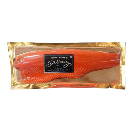 2.5 Lb. Pre-Slice Fillet New York's Delicacy Smoked Salmon Nova