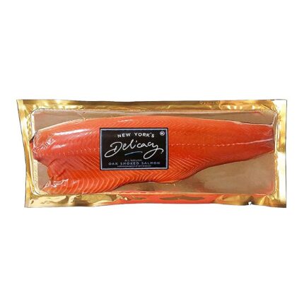 3.5 Lb. Non-Sliced Fillet New York's Delicacy, Whole Smoked Salmon Nova