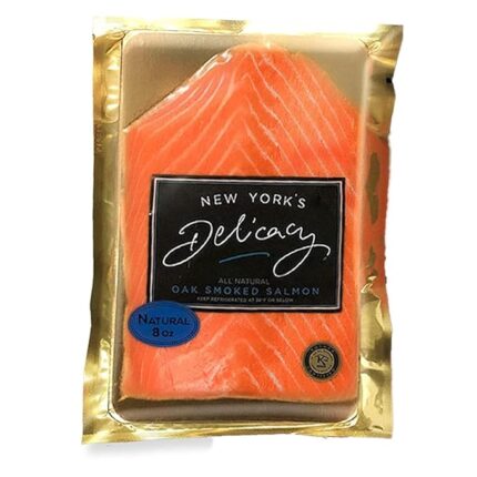 8 Oz. Pre-Sliced New York's Delicacy Smoked Salmon Nova